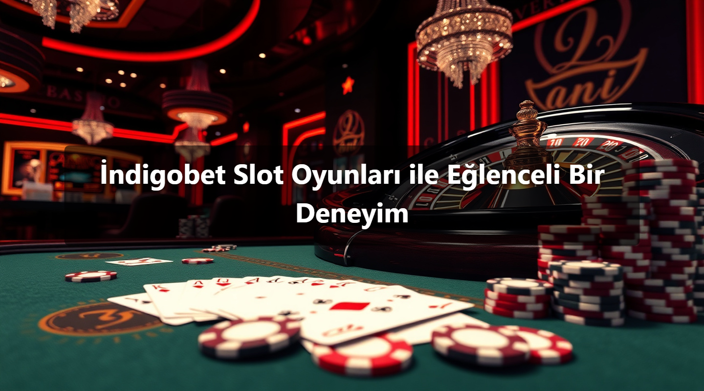 İndigobet Slot Oyunları ile Eğlenceli Bir Deneyim